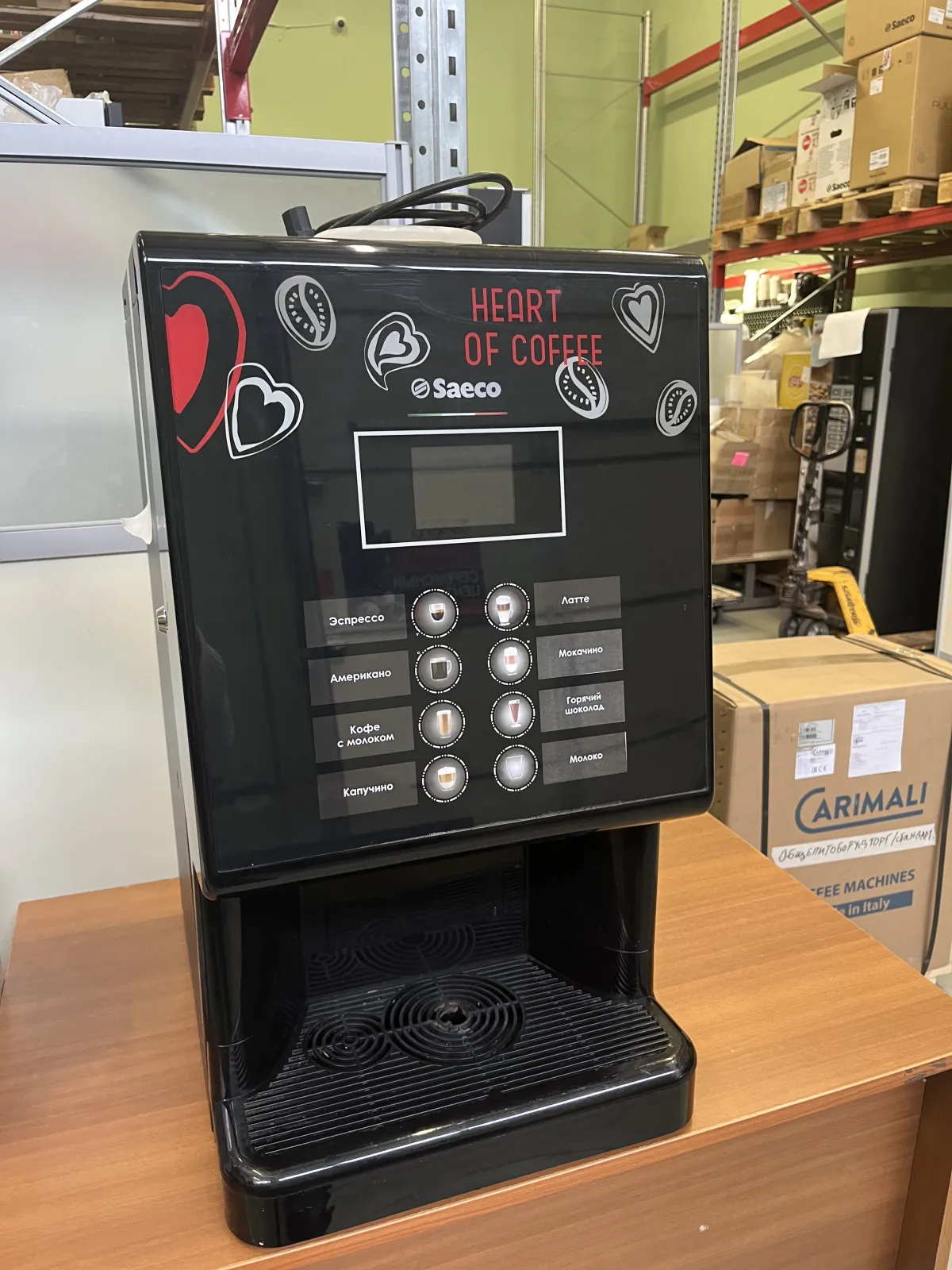 Кофейный автомат Saeco Phedra Evo CAPP. 9GR RI BLK